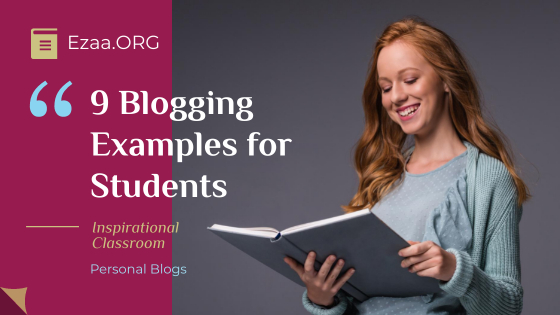 Blogging Examples for Students